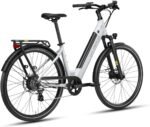 DERUIZ Quartz 28 Zoll E-Bike Damen & Herren, Elektrofahrrad City & Trekking, 48V Akku, bis 161 km Reichweite, 8-Gang-Schaltung, 55 Nm Drehmoment, App-Steuerung, hydraulische Scheibenbremsen