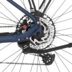 Fischer E-Bike Trekking VIATOR 8.0i, Elektrofahrrad für Damen und Herren, Mittelmotor 90 Nm, 36 V Akku, sattblau