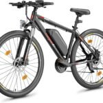 Eleglide E Bike, 27,5/29 Zoll E-Bike Herren Damen mit Hydraulische Scheibenbremse, 36V 18Ah Akku, Reichweite bis zu 150 KM, Offroad E-Mountainbike, 21 Gänge Elektrofahrrad, Mopride 2