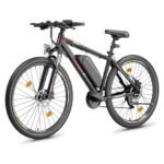 Eleglide E Bike, 27,5/29 Zoll E-Bike Herren Damen mit Hydraulische Scheibenbremse, 36V 18Ah Akku, Reichweite bis zu 150 KM, Offroad E-Mountainbike, 21 Gänge Elektrofahrrad, Mopride 2