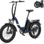 Touroll S2 2026 Klappbar E-Bike Herren, 250W Fatbike, 20"×4.0" All-Terrain Reifen, 150 km Reichweite, 720Wh Akku, StVZO Straßenzulassung – Elektrofahrrad für Stadt, Offroad & Pendler