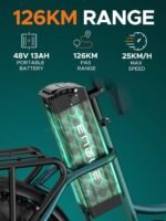 ENGWE E Bike Herren mit 48V 13Ah Batterie, 20 * 4.0 Zoll, 7-Gang Getriebe mit LCD-Display, 250W Motor & 25km/h, Reichweite bis zu 120km L20/L20 Boost