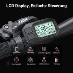 Eleglide E Bike, 27,5/29 Zoll E-Bike Herren Damen mit Hydraulische Scheibenbremse, 36V 18Ah Akku, Reichweite bis zu 150 KM, Offroad E-Mountainbike, 21 Gänge Elektrofahrrad, Mopride 2