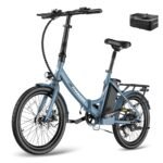 Fafrees E-Bike Klapprad 20 Zoll, Elektrofahrrad Ebike Herren 36V 16.75Ah/20Ah Akku, E-Fahrrad Damen 250W, Pedelec 25km/h, Reichweite bis zu 130 km, F20 Light