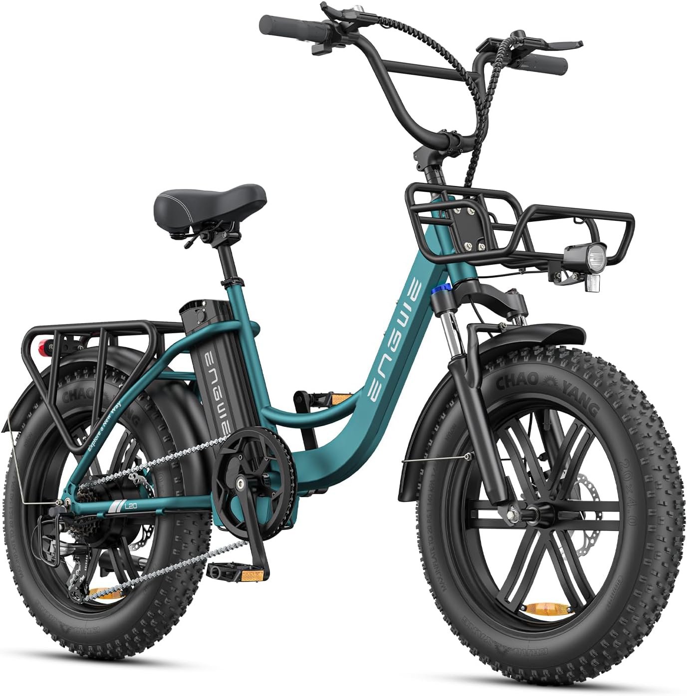 71i-RZoXPOL._AC_SL1500 ENGWE E Bike Herren mit 48V 13Ah Batterie, 20 * 4.0 Zoll, 7-Gang Getriebe mit LCD-Display, 250W Motor & 25km/h, Reichweite bis zu 120km L20/L20 Boost