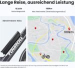 Touroll J1 ST 27,5" E Bike, Elektrofahrrad Trekkingrad E-Bike Herren Damen mit 561.6Wh Akku,100km Reichweite, 250W Motor, E-Fahrrad mit 7-Gang-Getriebe, Pedelec Citybike EBike für Erwachsene