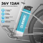 E-Bike 28-Zoll-Elektrofahrrad, 7-Gang-Damenfahrrad, E Bike für die Stadt, LCD-Display, mit Vorderradgabel-Federung, City Ebike für Herren und Damen