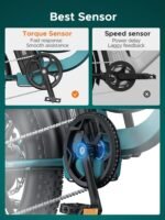 ENGWE E Bike Herren mit 48V 13Ah Batterie, 20 * 4.0 Zoll, 7-Gang Getriebe mit LCD-Display, 250W Motor & 25km/h, Reichweite bis zu 120km L20/L20 Boost