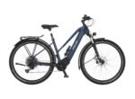 Fischer E-Bike Trekking VIATOR 8.0i, Elektrofahrrad für Damen und Herren, Mittelmotor 90 Nm, 36 V Akku, sattblau