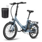 Fafrees E-Bike Klapprad 20 Zoll, Elektrofahrrad Ebike Herren 36V 16.75Ah/20Ah Akku, E-Fahrrad Damen 250W, Pedelec 25km/h, Reichweite bis zu 130 km, F20 Light