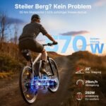 Eleglide E Bike, 27,5/29 Zoll E-Bike Herren Damen mit Hydraulische Scheibenbremse, 36V 18Ah Akku, Reichweite bis zu 150 KM, Offroad E-Mountainbike, 21 Gänge Elektrofahrrad, Mopride 2