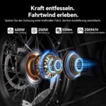 Touroll S2 2026 Klappbar E-Bike Herren, 250W Fatbike, 20"×4.0" All-Terrain Reifen, 150 km Reichweite, 720Wh Akku, StVZO Straßenzulassung – Elektrofahrrad für Stadt, Offroad & Pendler