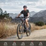 Eleglide E Bike, 27,5/29 Zoll E-Bike Herren Damen mit Hydraulische Scheibenbremse, 36V 18Ah Akku, Reichweite bis zu 150 KM, Offroad E-Mountainbike, 21 Gänge Elektrofahrrad, Mopride 2