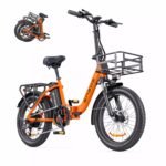 ENGWE E-Bike Klapprad Elektrofahrrad mit 20 Zoll Fat Tire, 15.6Ah Lithium-Akku für Lange Reichweite bis 140KM, 7-Gang-All-Terrain Ebike Herren für MTB, Strand & Schnee